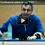 Nacho Sierra. Conferencia sobre la Ley 